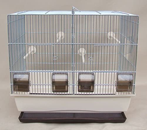 Cage pour oiseaux beige - pour,