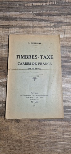 Livre timbres taxe carrés - livre,