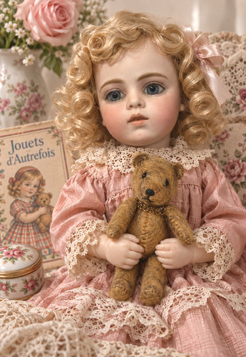 Ours miniature ancien en - ours,