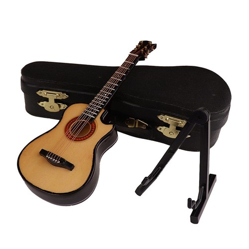 Guitare miniature bois - b-guitare, en