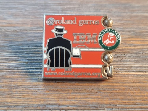 Pins roland garros ibm 2000 - garros,