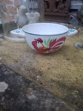 1 ancien bol a oreille decor