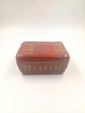 Vintage Brutalist Ceramic Red