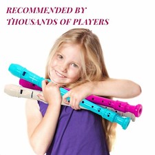 EASTTOP 8 Holes Ivory Soprano Recorder Flute Baroque Musical Instrument New Gift