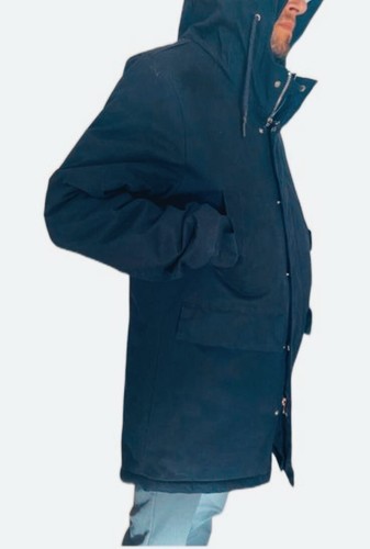 Parka homme bellfield bleu - bellfield,