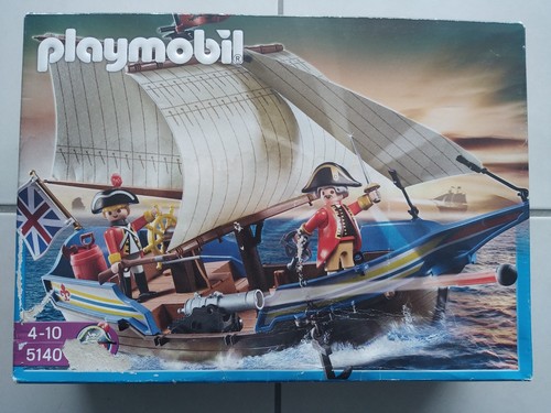5140 playmobil pirate - playmobil, bateau