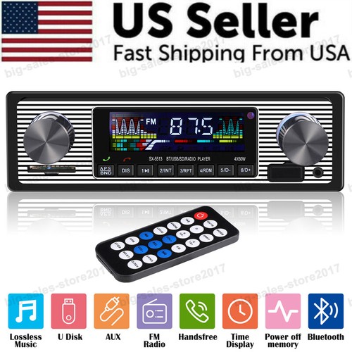 Bluetooth vintage car radio - bluetooth,