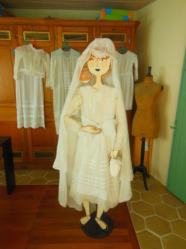 Ancienne robe communion - ancienne,