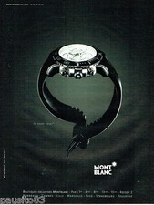 ADVERTISING ADVERTISING 056 2001 the Mont Blanc watch