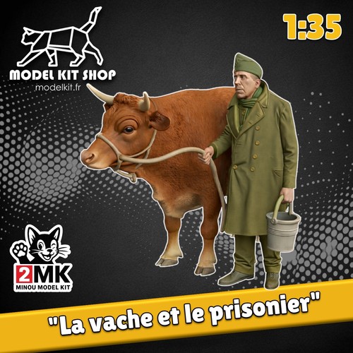 Figurine la vache - 1:35,