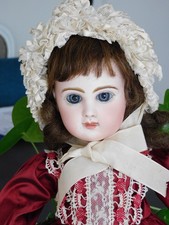 Baby Twin, Cast Cookie Head, Mouth Closed, Size 7 - Late 19th Century