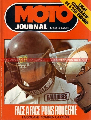 Moto journal 244 ossa 250 - journal,