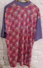 O'NEILL VINTAGE 80/90s Jersey Flowers Flowers Shirt Surf USA T-Shirt Style XL