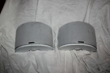 Pair of Cambridge Soundworks S200 Surround Sound Speakers White