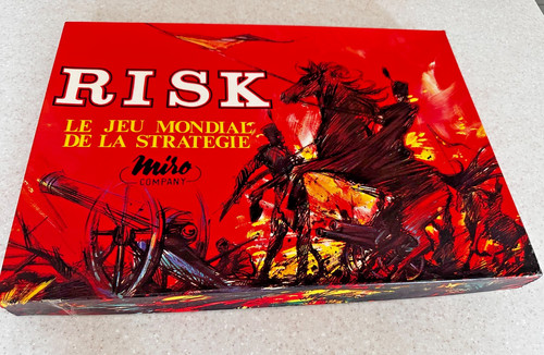 Jeu société risk - société, 1ére