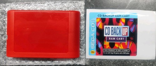 Ram backup cart - cart, megacd