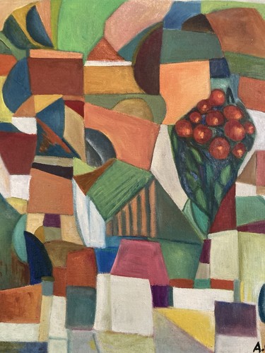 Peinture moderne huile sur - huile,