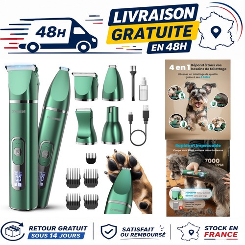 Tondeuse chien sans fil - tondeuse, en