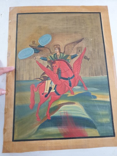 Peinture michel ange st - michel,