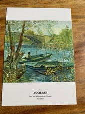 CARTE POSTALE 14X10 VINCENT VAN GOGH TABLEAU ET MUSEE