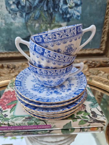 Tasses café 6 soucoupes - 3,