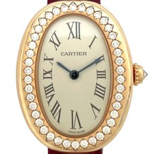 Cartier Baignoire SM WJBA0031 K18PG Quartz Ladies #Okw025