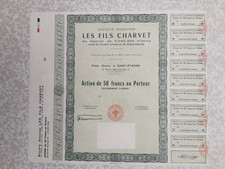 Action 50F "LES FILS CHARVET"