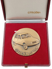 Y8/09/25 (REF27531) bronze medal Citroen visa numbered auto french medal