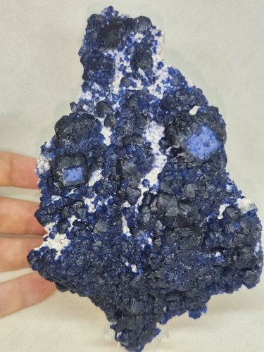 Top 16cm fluorite bleue - top, lila