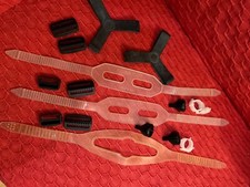 PLONGEE LOT DE SANGLES MASQUES ANNEAUX TUBAS ATTACHES PALMES PASSANTS CEINTURE