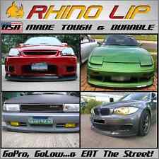 All Fit Rubber Tough Front Chin Lip Splitter Spoiler Valance Edge Trim Imports-1