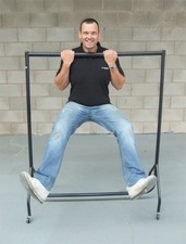 Porte-Vêtements Métallique Super Résistant 6ft Long x 5ft Haut Neuf