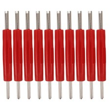  10 Pcs Demonte Obus Valve Outils Pour Valves Pneus Réparation Des