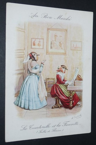 Chromo 1906 bon marche - chromo,