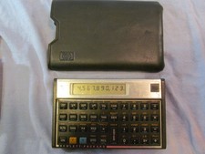 HEWLETT PACKARD 15C CALCULATOR WITH POUCH CASE & NEW BATTERIES