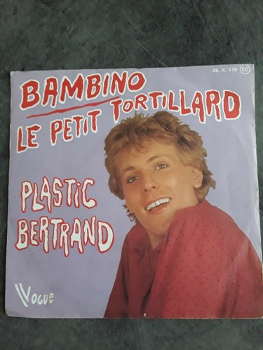Vinyl 45t plastic bertrand - plastic,