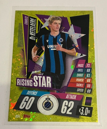 Carte rising star rookie de - carte,