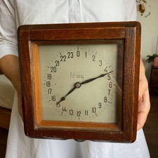 CHMD Wooden Marine Clock - 24 Hours - Diesel Submarine