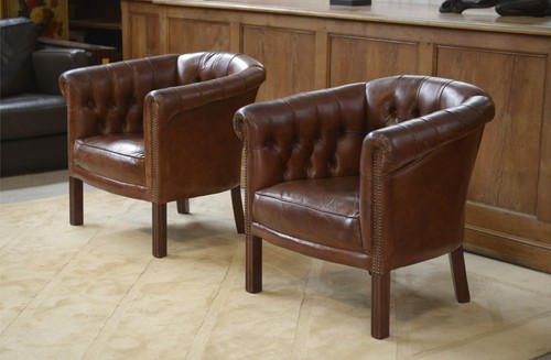 Paire fauteuils club - paire,