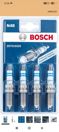 Bougie irriduim bosch - irriduim,