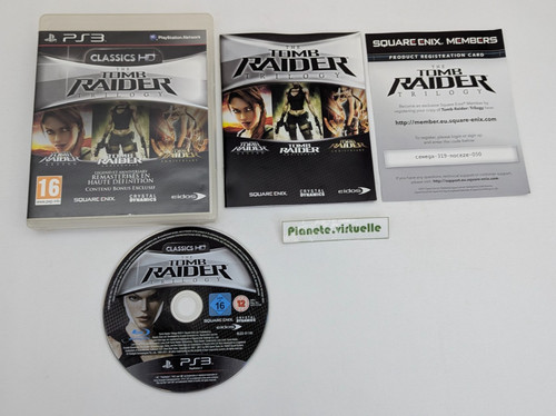The tomb raider - trilogy, sony