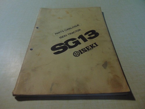 Iseki tracteur sg13 - tracteur,