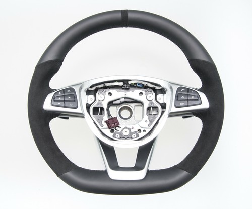 Couvre volant cuir noir - couvre-volant,