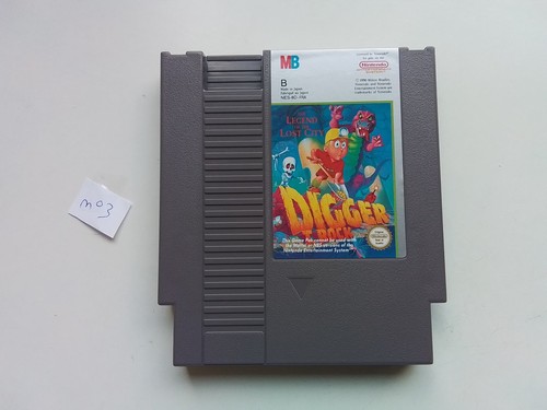 Digger rock sur nintendo - digger, t.rock