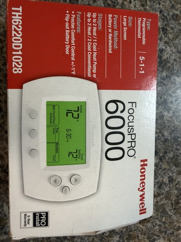 Honeywell focuspro 6000 - focuspro,