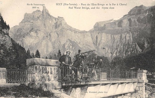 Cpa sixt pont l eau - pont, de