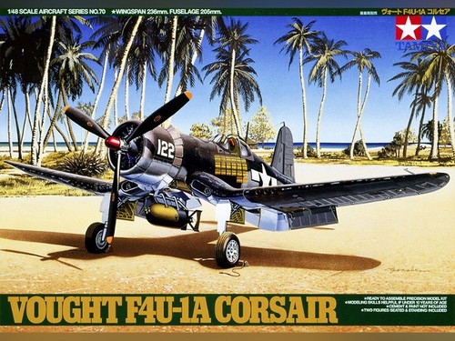 Tamiya corsair f4u 48 - f4u-1a,