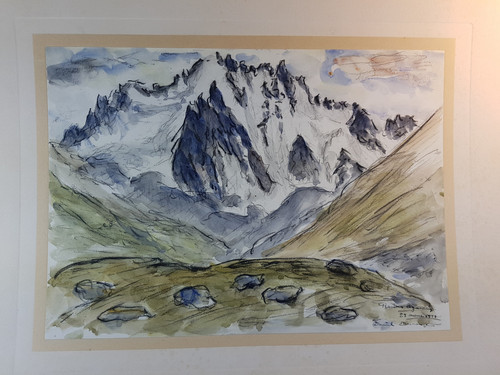 Paysage montagne pic des - montagne, "pic