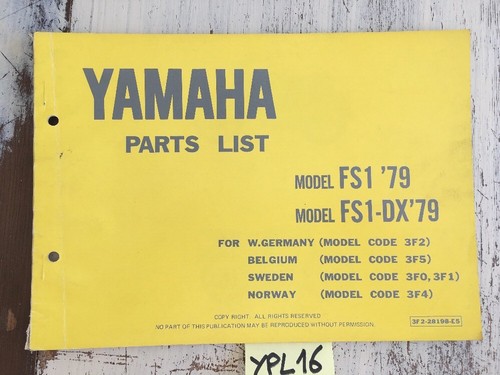 Yamaha fs1 fs1dx 1979 3f2 - 50,