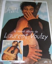 Laurent Voulzy - New Album - Poster Abri Bus Paris - 120 x 170 approx.